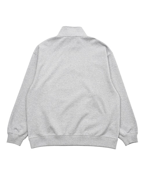 セール】NB刺繍ダブルフェイスハーフジップ（スウェット）｜New