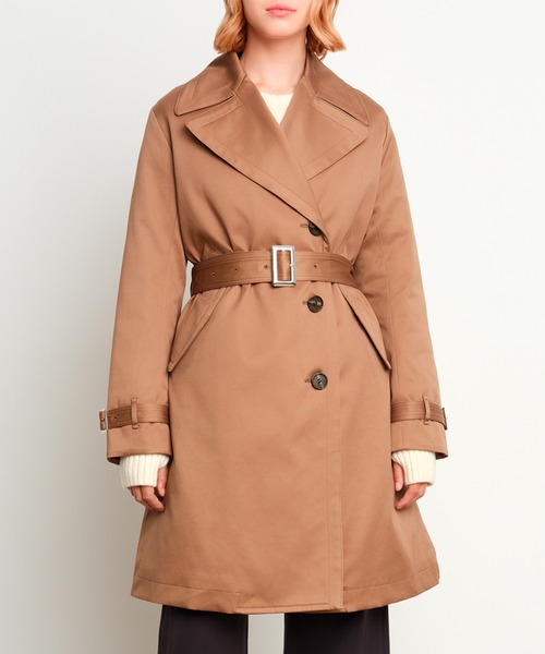 TATRAS（タトラス）の「TATRAS(タトラス) AGIRA アギラ（トレンチコート・レディース・ブラック/ベージュ・2/3/1）」の2枚目の写真