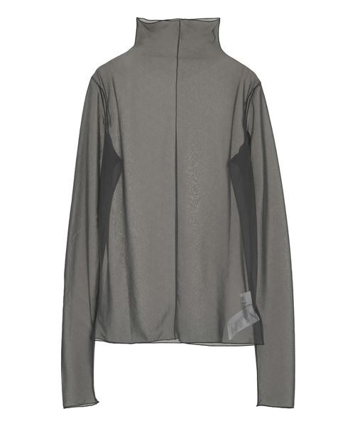 1er Arrondissement（プルミエアロンディスモン）の「シアーハイネックカットソー（Tシャツ/カットソー・レディース・ブラック系その他3/ベージュ・FREE）」の14枚目の写真