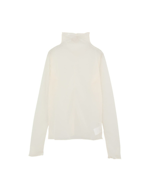 1er Arrondissement（プルミエアロンディスモン）の「シアーハイネックカットソー（Tシャツ/カットソー・レディース・ブラック系その他3/ベージュ・FREE）」の10枚目の写真