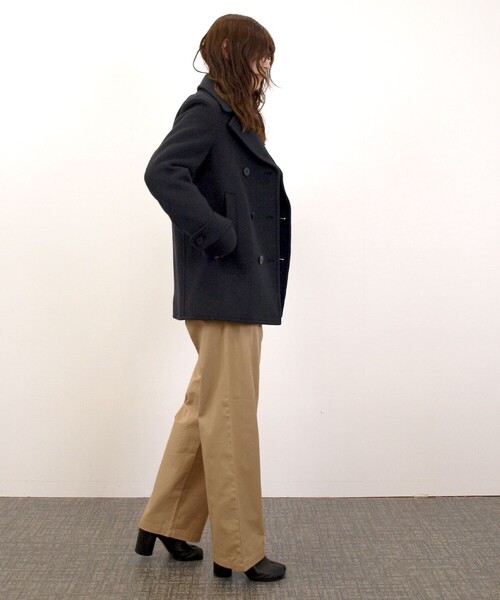 UNISEX】メルトン ピーコート（ピーコート）｜J.PRESS YORK STREET