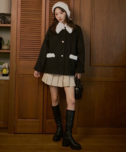 Lallana（ララーナ）の「Holiday Classic Fur Coat / ホリデイ