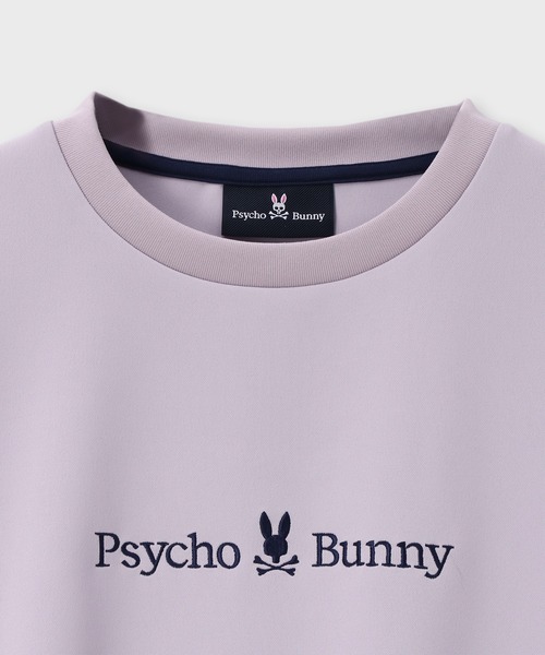 Psycho Bunny（サイコバニー）の「[WOMEN]クルーネック ロングワンピース（ワンピース・レディース・ブラック/ライラック・FREE）」の10枚目の写真