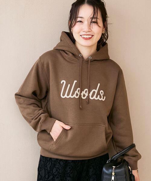le.coeur blanc(ルクールブラン)の「SKOOKUM ロゴフーディー(Tシャツ/カットソー・レディース・ブラウン/アイボリー・38)」の7枚目の写真