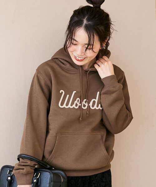 le.coeur blanc(ルクールブラン)の「SKOOKUM ロゴフーディー(Tシャツ/カットソー・レディース・ブラウン/アイボリー・38)」の8枚目の写真