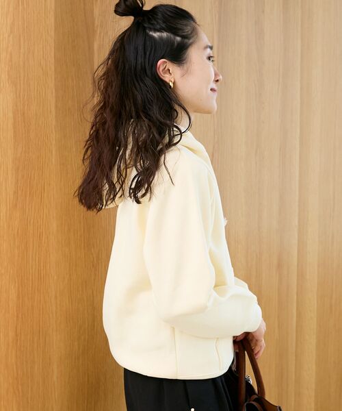 le.coeur blanc(ルクールブラン)の「SKOOKUM ロゴフーディー(Tシャツ/カットソー・レディース・ブラウン/アイボリー・38)」の22枚目の写真