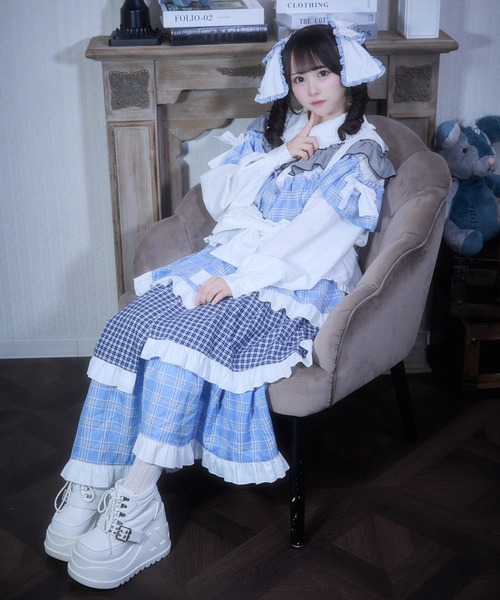 Whinny(ホワイニー)の「Whinny/《セットアップ可能♪》ごきげんぁまぁまブラウス(シャツ/ブラウス・レディース・ブラック/ホワイト/ネイビー・FREE)」の19枚目の写真