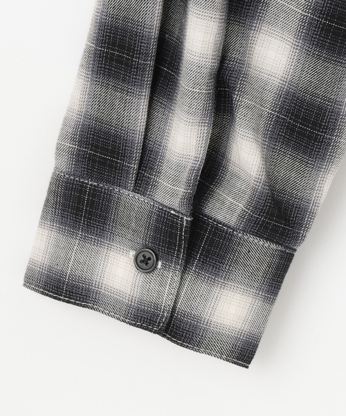 LOVETOXIC（ラブトキシック）の「【LTXC】チェックシャツパーカ（シャツ/ブラウス・キッズ・ブラウン/ネイビー/エンジ・M:150cm/L:160cm/130cm/S:140cm）」の7枚目の写真