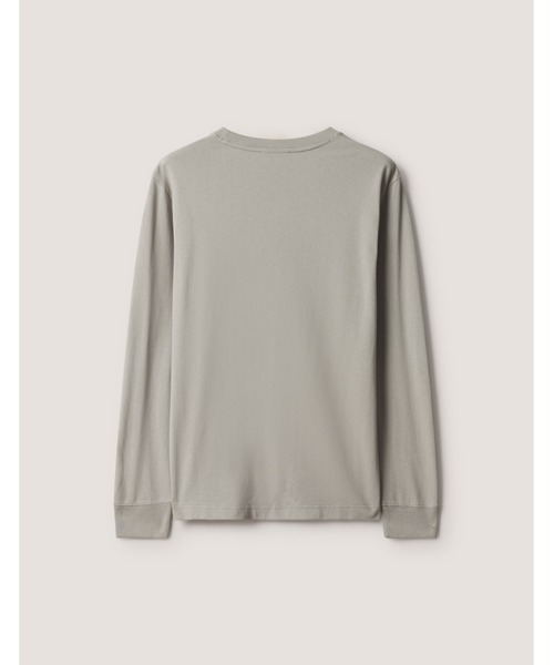 Maison Kitsune（メゾンキツネ）の「FOX HEAD COMFORT LONG SLEEVE TEE-SHIRT（Tシャツ/カットソー・メンズ・サックスブルー/グレー系その他・XS/S/M/L/XL）」の4枚目の写真
