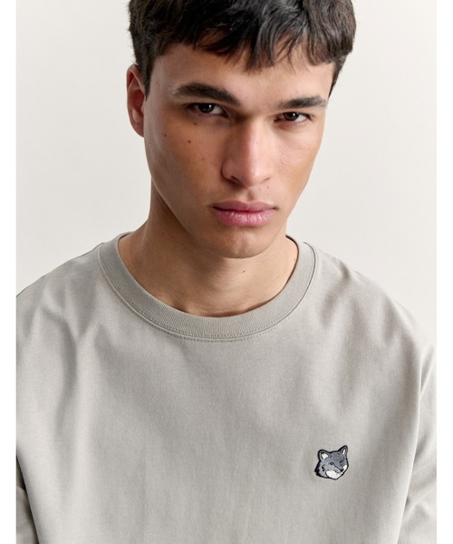 Maison Kitsune（メゾンキツネ）の「FOX HEAD COMFORT LONG SLEEVE TEE-SHIRT（Tシャツ/カットソー・メンズ・サックスブルー/グレー系その他・XS/S/M/L/XL）」の8枚目の写真
