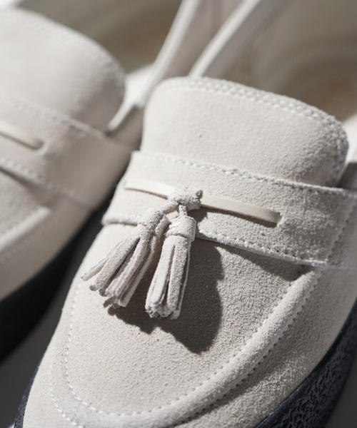 Last Resort AB(ラストリゾート・エービー)の「Last Resort AB / ラストリゾートエービー VM005 LOAFER SUEDE CLOUDY CUSH スニーカーローファー スケートシューズ(スニーカー・メンズ・ホワイト・27cm/28cm)」の7枚目の写真