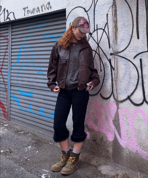 Oriens JOURNAL STANDARD（オリエンス ジャーナルスタンダード）の「ファーバイカーショーツ（その他パンツ・レディース・ブラック・FREE）」の16枚目の写真