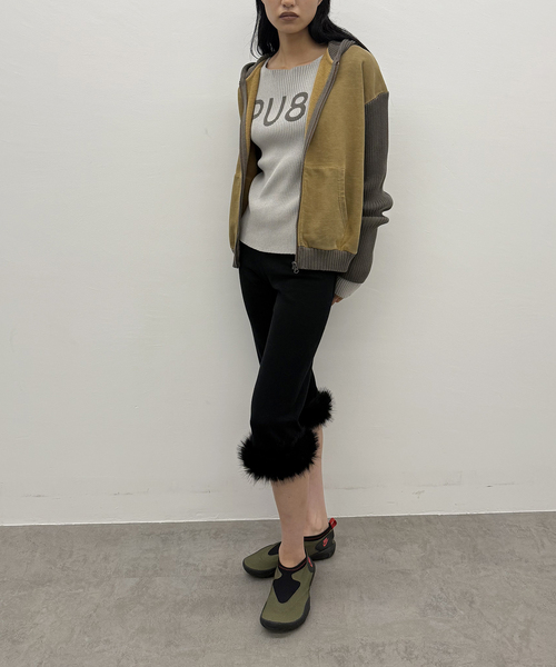 Oriens JOURNAL STANDARD（オリエンス ジャーナルスタンダード）の「ファーバイカーショーツ（その他パンツ・レディース・ブラック・FREE）」の19枚目の写真