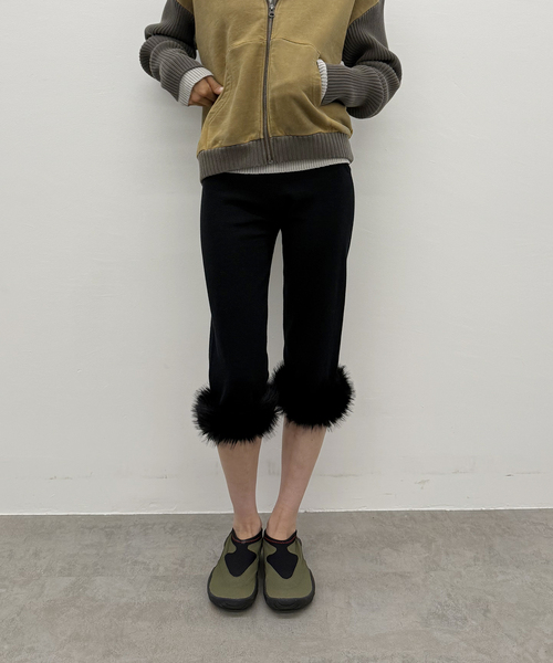 Oriens JOURNAL STANDARD（オリエンス ジャーナルスタンダード）の「ファーバイカーショーツ（その他パンツ・レディース・ブラック・FREE）」の22枚目の写真