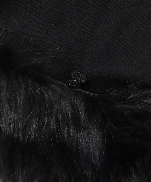 Oriens JOURNAL STANDARD（オリエンス ジャーナルスタンダード）の「ファーバイカーショーツ（その他パンツ・レディース・ブラック・FREE）」の6枚目の写真