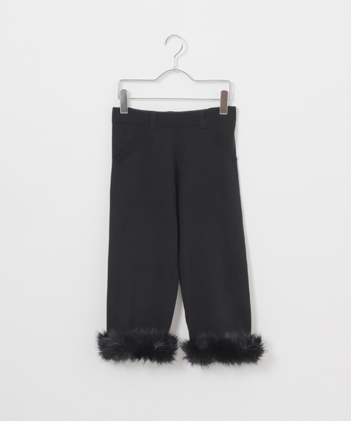 Oriens JOURNAL STANDARD（オリエンス ジャーナルスタンダード）の「ファーバイカーショーツ（その他パンツ・レディース・ブラック・FREE）」の9枚目の写真