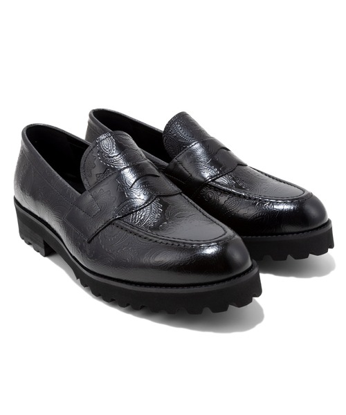 ケンフォード メンズ K027 TANK SOLE LOAFERS タンクソール コイン