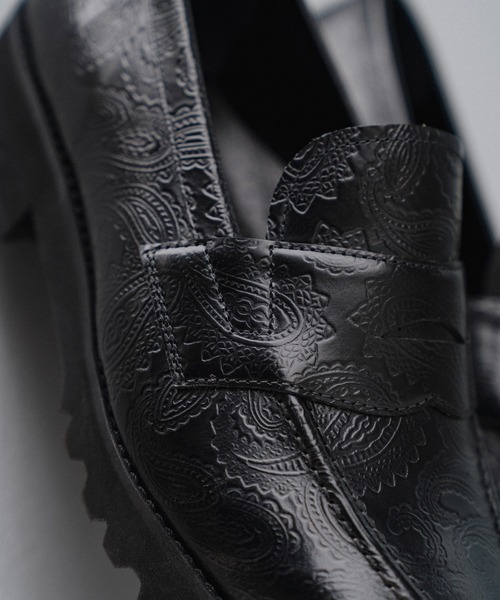 ケンフォード メンズ K027 TANK SOLE LOAFERS タンクソール コイン