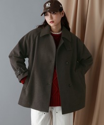 RAGEBLUE | ＜WOOLLYTEC/ウーリーテック＞スタンドカラーショートコート(ブルゾン)