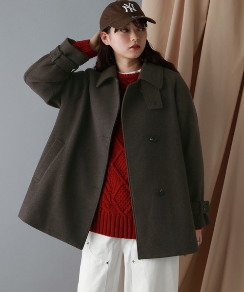 Theory　20AW クリーニング済　スタンドカラー　ショートコート　日本製 セール】スタンドカラーショートコート（その他アウター）｜URBAN