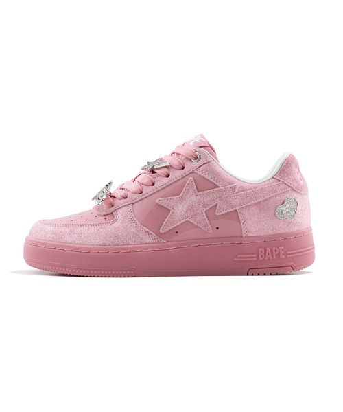 A BATHING APE（アベイシングエイプ）の「BAPE STA LADIES #1（スニーカー・レディース・ピンク/パープル・6/5/4）」の4枚目の写真