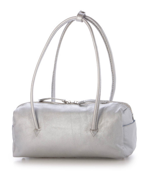 perche（ペルケ）の「ペルケ perche / ソフトレザーワイドボストントート（トートバッグ・レディース・ブラウン/グリーン/シルバー/ブラック・FREE）」の4枚目の写真