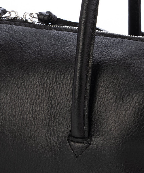 perche（ペルケ）の「ペルケ perche / ソフトレザーワイドボストントート（トートバッグ・レディース・ブラウン/グリーン/シルバー/ブラック・FREE）」の9枚目の写真