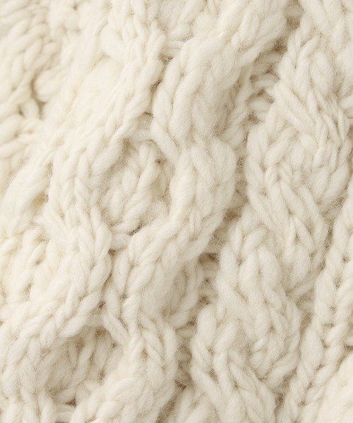 ADAM ET ROPE'（アダムエロペ）の「【EMOELLE】ケーブルボレロカーディガン（カーディガン/ボレロ・レディース・キナリ・FREE）」の20枚目の写真