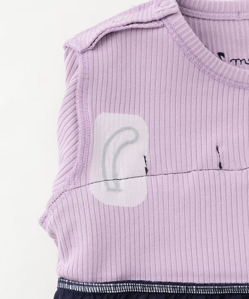 KP（ケーピー）の「音符柄シフォン ティアードワンピース（ワンピース・キッズ・アイボリー/ネイビー・90cm/100cm/110cm/120cm/130cm）」の14枚目の写真