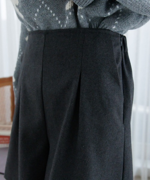 flower（フラワー）の「フェミニンハーフパンツ（その他パンツ・レディース・グレー/ブラウン・FREE）」の8枚目の写真