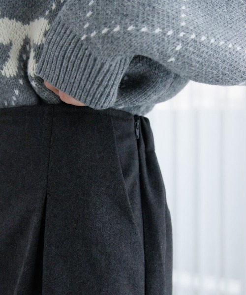 flower（フラワー）の「フェミニンハーフパンツ（その他パンツ・レディース・グレー/ブラウン・FREE）」の9枚目の写真