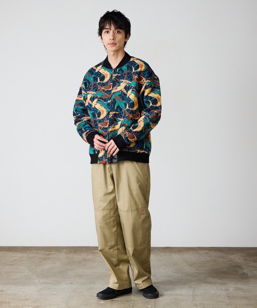 ALL RUNS(オールランズ)の「ゴブラン織りワイドシルエット総柄ジャカードブルゾン 冬服(ブルゾン・メンズ・A/B/C/D/E・M/L)」の16枚目の写真