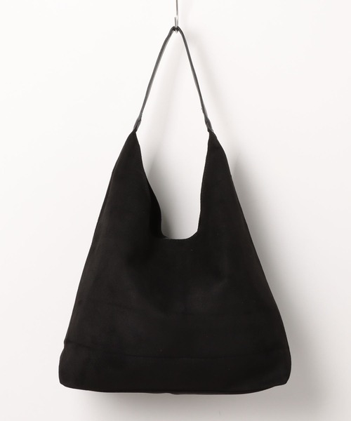 apres jour clair（アプレジュールクレア）の「【apres jour clair】ポーチ付き　フェイクスエードトートバッグ（トートバッグ・レディース・ブラウン系その他/ブラック/ベージュ・FREE）」の6枚目の写真