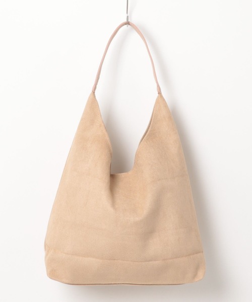 apres jour clair（アプレジュールクレア）の「【apres jour clair】ポーチ付き　フェイクスエードトートバッグ（トートバッグ・レディース・ブラウン系その他/ブラック/ベージュ・FREE）」の7枚目の写真