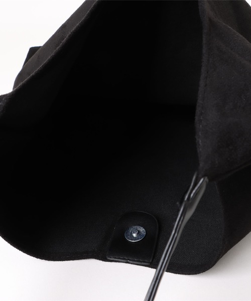 apres jour clair（アプレジュールクレア）の「【apres jour clair】ポーチ付き　フェイクスエードトートバッグ（トートバッグ・レディース・ブラウン系その他/ブラック/ベージュ・FREE）」の12枚目の写真