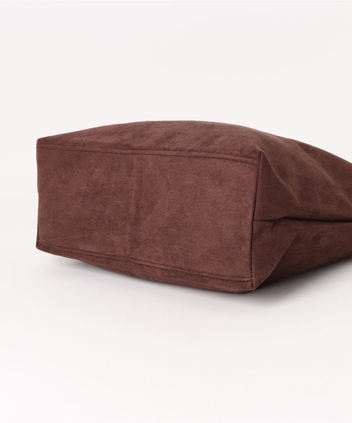 apres jour clair（アプレジュールクレア）の「【apres jour clair】ポーチ付き　フェイクスエードトートバッグ（トートバッグ・レディース・ブラウン系その他/ブラック/ベージュ・FREE）」の13枚目の写真