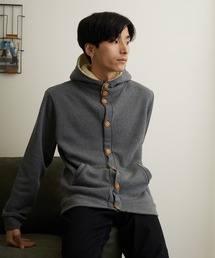 ARCHIVER（アーカイバ）の「【RES】【ISLAND PEAK】フード裏ボア 裏起毛ボタンパーカー（パーカー）」