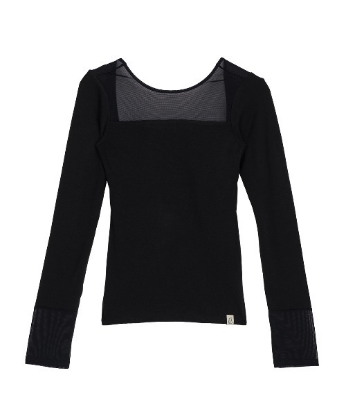 Mizuno×Ameri SHEER DOCKING LONG SLEEVE（Tシャツ/カットソー