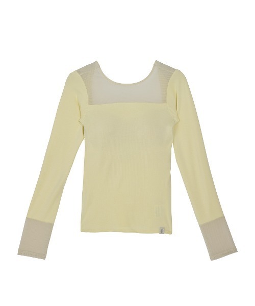 専用Mizuno×Ameri SHEER DOCKING LONG SLEEVE Mizuno×Ameri SHEER DOCKING LONG SLEEVE（Tシャツ/カットソー