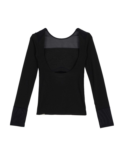 Mizuno×Ameri SHEER DOCKING LONG SLEEVE（Tシャツ/カットソー