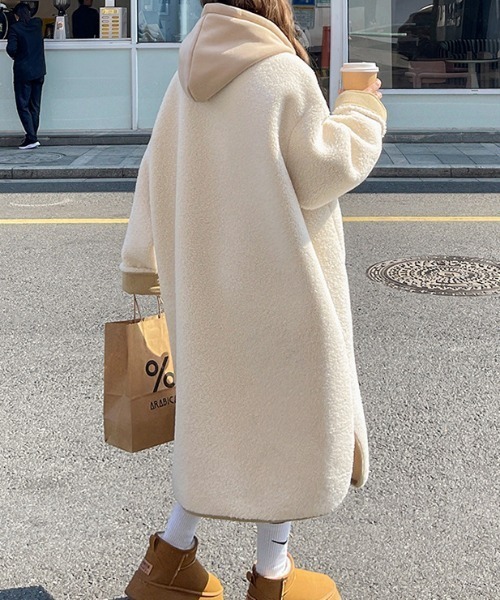 セール】【再入荷】【ボアコード】【25年秋冬新作】バイカラー