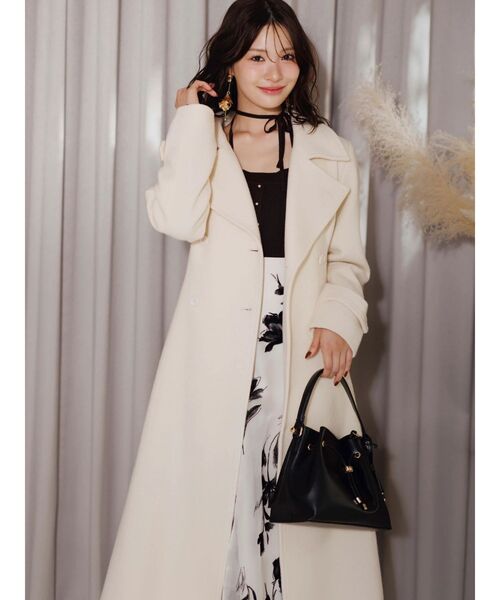 MERCURYDUO(マーキュリーデュオ)の「マルチウェイリボンレイヤードライクニット(ニット/セーター・レディース・ネイビー/ブラウン/チャコールグレー・FREE)」の7枚目の写真