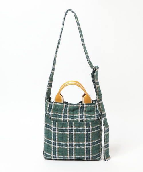 niko and...（ニコアンド）の「《500mlボトル収納可能》2WAYテープトートバッグM（トートバッグ・レディース・レッド/グリーン/ブラウン/シルバー/アイボリー/レオパード/ピンク/イエロー/その他/ライトブルー/ブラウン系その他/ブラック系その他・0）」の15枚目の写真