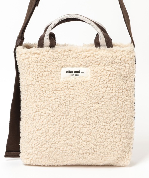 niko and...（ニコアンド）の「《500mlボトル収納可能》2WAYテープトートバッグM（トートバッグ・レディース・レッド/グリーン/ブラウン/シルバー/アイボリー/レオパード/ピンク/イエロー/その他/ライトブルー/ブラウン系その他/ブラック系その他・0）」の20枚目の写真