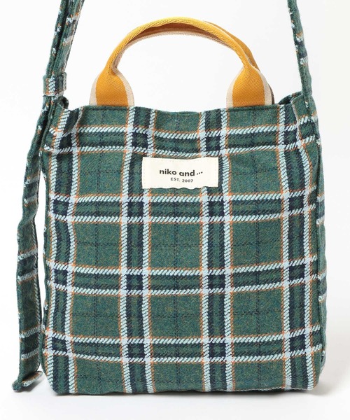 niko and...（ニコアンド）の「《500mlボトル収納可能》2WAYテープトートバッグM（トートバッグ・レディース・レッド/グリーン/ブラウン/シルバー/アイボリー/レオパード/ピンク/イエロー/その他/ライトブルー/ブラウン系その他/ブラック系その他・0）」の21枚目の写真