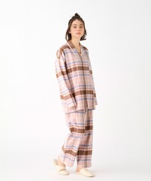 KID BLUE（キッドブルー）の「キッドブルー -２５ネルチェック -長袖パジャマ -KUCK544 -kidblue（ルームウェア/パジャマ）」