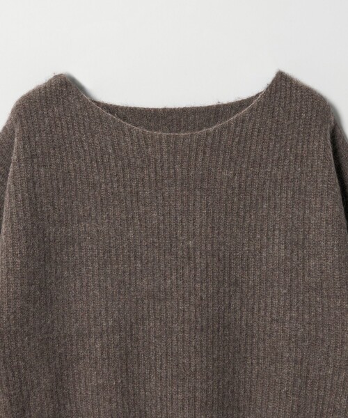 BEAUTY&YOUTH UNITED ARROWS（ビューティーアンドユースユナイテッドアローズ）の「フォックスブレンド ボリュームスリーブ ボートネックニットプルオーバー（ニット/セーター・レディース・モカ/ナチュラル/グレー系・FREE）」の20枚目の写真