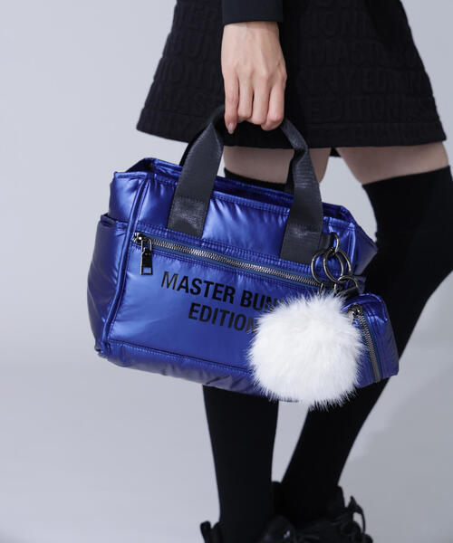 MASTER BUNNY EDITION】ファーポンチャーム付き合繊カートバッグ