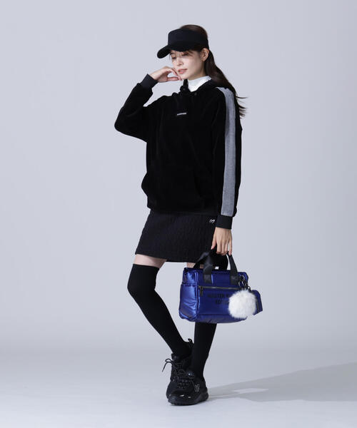 MASTER BUNNY EDITION】ファーポンチャーム付き合繊カートバッグ