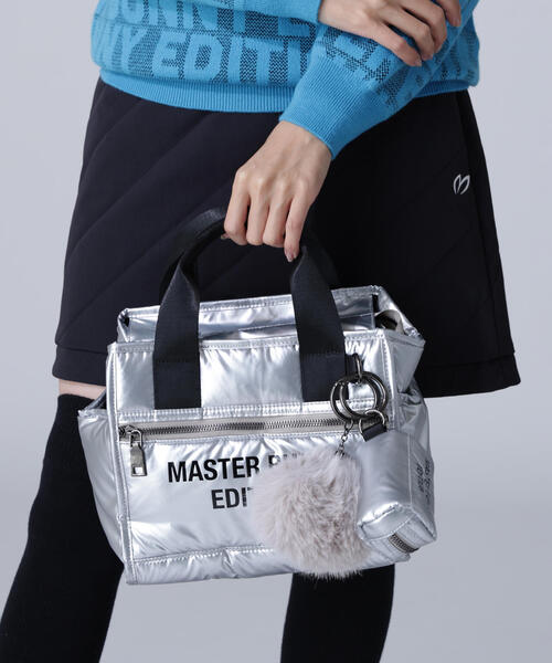 MASTER BUNNY EDITION】ファーポンチャーム付き合繊カートバッグ